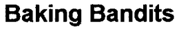 BAKING BANDITS trademark