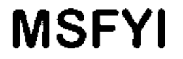 MSFYI trademark