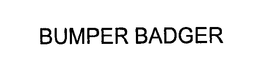 BUMPER BADGER trademark
