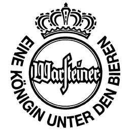 EINE KONIGIN UNTER DEN BIEREN WARFTEINER trademark