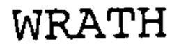 WRATH trademark