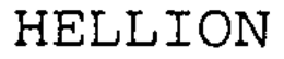 HELLION trademark