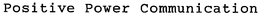 POSITIVE POWER COMMUNICATION trademark
