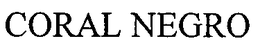 CORAL NEGRO trademark