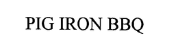 PIG IRON BBQ trademark