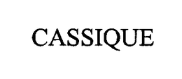CASSIQUE trademark