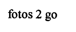 FOTOS 2 GO trademark