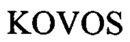 KOVOS trademark