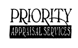 PRIORITY APPRAISAL SERVICES trademark