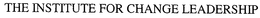 THE INSTITUTE FOR CHANGE LEADERSHIP trademark