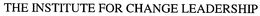 THE INSTITUTE FOR CHANGE LEADERSHIP trademark