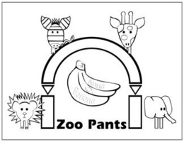 ZOO PANTS BY ANNA O. BANANA trademark