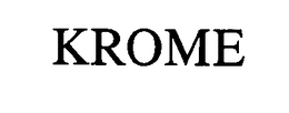 KROME trademark