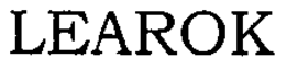 LEAROK trademark