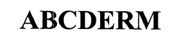 ABCDERM trademark