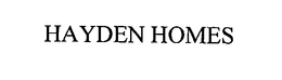 HAYDEN HOMES trademark