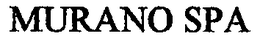 MURANO SPA trademark