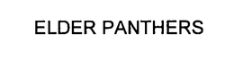 ELDER PANTHERS trademark