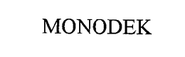 MONODEK trademark