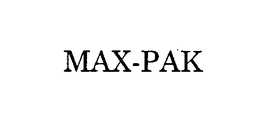 MAX-PAK trademark
