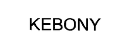 KEBONY trademark