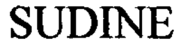 SUDINE trademark