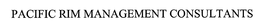PACIFIC RIM MANAGEMENT CONSULTANTS trademark