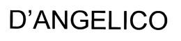 D'ANGELICO trademark