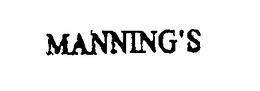 MANNING'S trademark