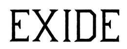EXIDE trademark