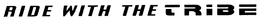 RIDE WITH THE TRIBE trademark