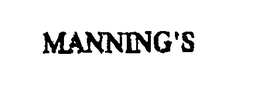 MANNING'S trademark