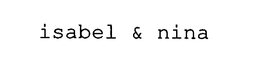 ISABEL & NINA trademark
