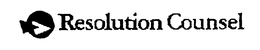 RESOLUTION COUNSEL trademark