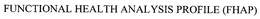 FUNCTIONAL HEALTH ANALYSIS PROFILE (FHAP) trademark