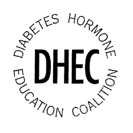 DHEC DIABETES HORMONE EDUCATION COALITION trademark