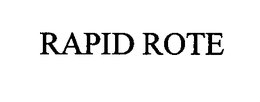 RAPID ROTE trademark