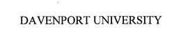 DAVENPORT UNIVERSITY trademark