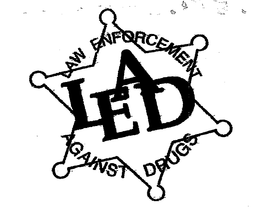 LAW ENFORCEMENT AGAINST DRUGS LEAD trademark