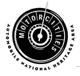 MOTORCITIES AUTOMOBILE NATIONAL HERITAGE AREA trademark