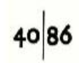40 86 trademark
