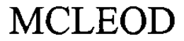 MCLEOD trademark