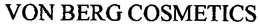 VON BERG COSMETICS trademark