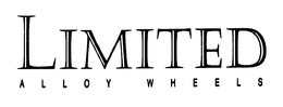 LIMITED ALLOY WHEELS trademark