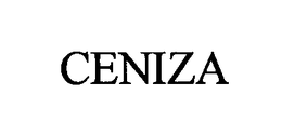CENIZA trademark