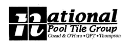 NATIONAL POOL TILE GROUP COZAD & O'HARA QPT THOMPSON trademark
