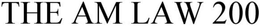 THE AM LAW 200 trademark