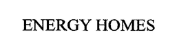 ENERGY HOMES trademark