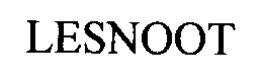 LESNOOT trademark