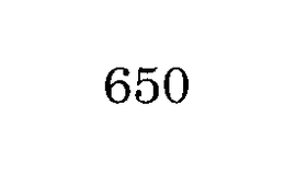 650 trademark